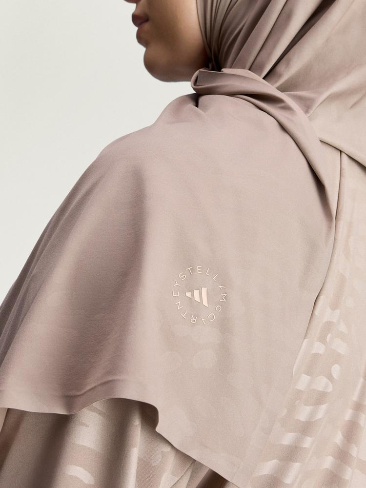adidas adidas adidas by Stella McCartney Hidschab mit Hijab Damen - Chalky Brown - 1 | SportScheck