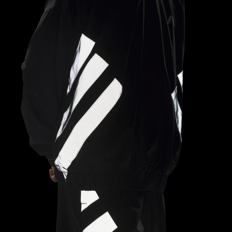 adidas adidas ANTHONY EDWARDS REFLECTIVE JACKE Trainingsjacke - Black - 2 | SportScheck