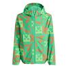 adidas Adidas Minecraft Terrex 2 Layer Outdoorjacke Kinder - Vivid Green / Brown Desert / Semi Lucid Lime