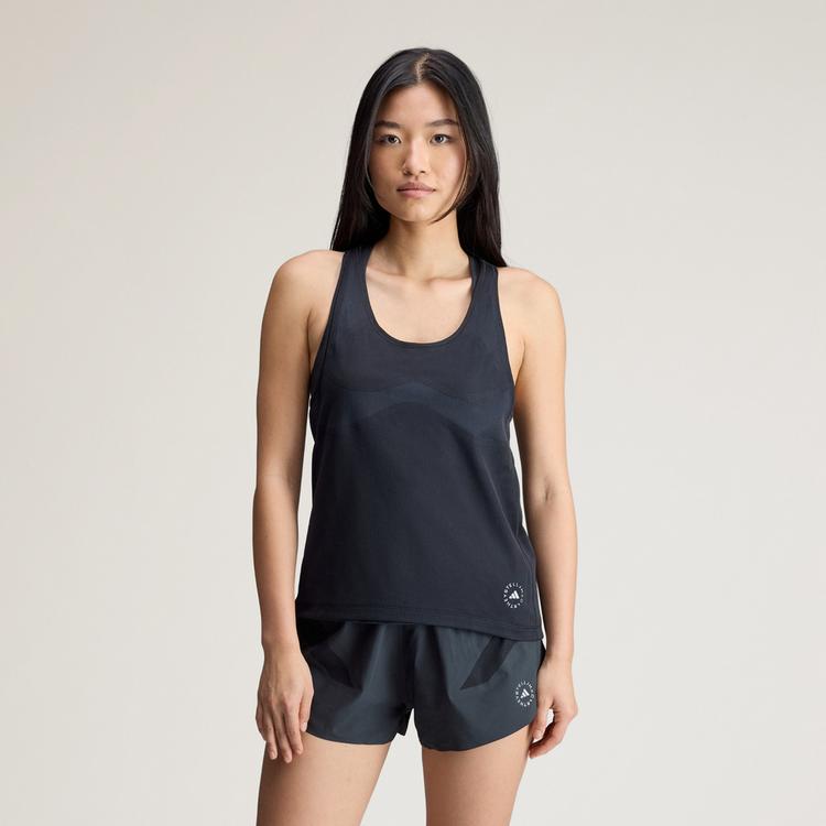 adidas adidas adidas by Stella McCartney Lauf-Tanktop T-Shirt Damen - Black - 0 | SportScheck