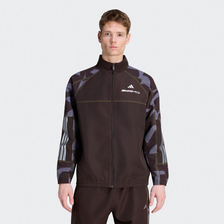 adidas adidas AMG CAMO WOVEN TRAININGSJACKE Fahrradjacke - Aurora Coffee / Aurora Onix - 0 | SportScheck