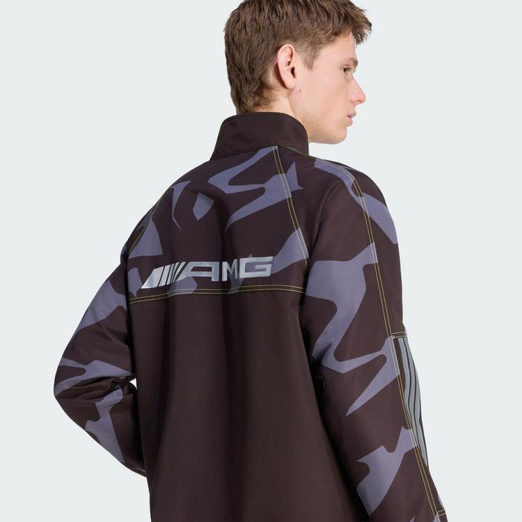 adidas adidas AMG CAMO WOVEN TRAININGSJACKE Fahrradjacke - Aurora Coffee / Aurora Onix - 0 | SportScheck