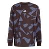 adidas AMG CAMO LANGARMSHIRT Funktionstop Herren - Aurora Coffee / Aurora Onix