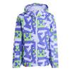 adidas Adidas Minecraft Terrex 2 Layer Outdoorjacke Kinder - Violet Tone / Semi Cobalt Blue / Semi Lucid Lime
