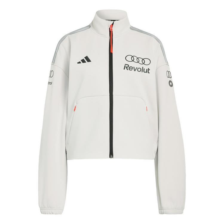adidas adidas AUDI REVOLUT F1 TEAM Fahrradjacke Damen - Chalk Pearl / Iron Metallic - 0 | SportScheck