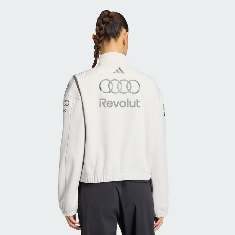 adidas adidas AUDI REVOLUT F1 TEAM Fahrradjacke Damen - Chalk Pearl / Iron Metallic - 1 | SportScheck