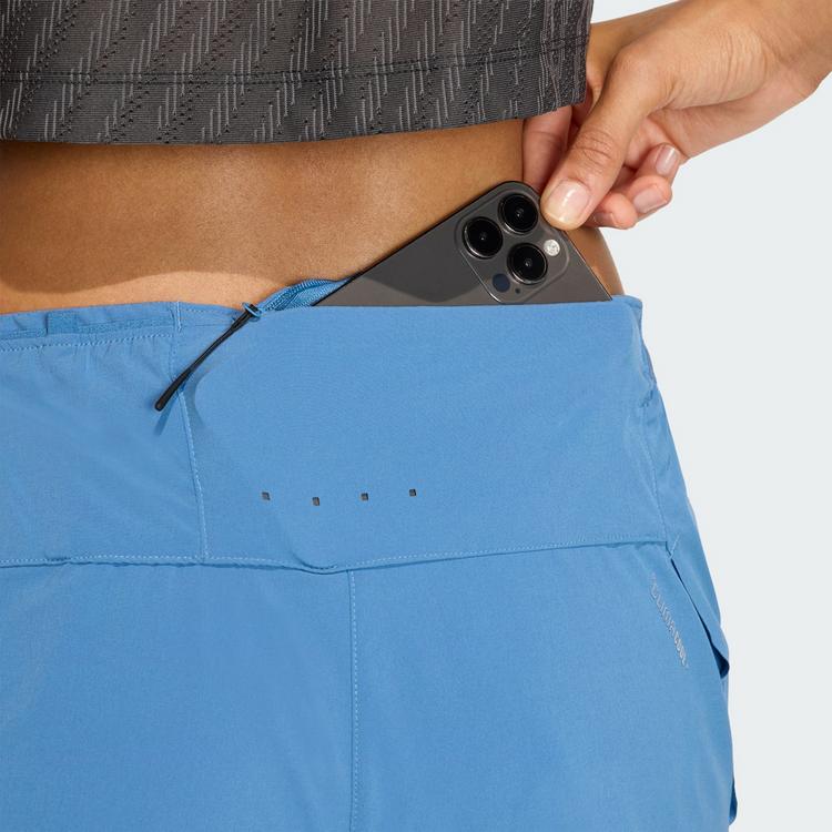 adidas adidas ADI365 Climacool+ 2-Taschen-Shorts Laufshorts Damen - Dusky Ink - 1 | SportScheck
