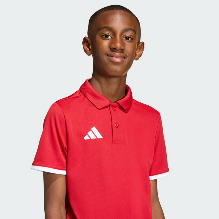 adidas adidas Entrada26 Kids Poloshirt T-Shirt Kinder - Team Power Red 2 / White - 0 | SportScheck
