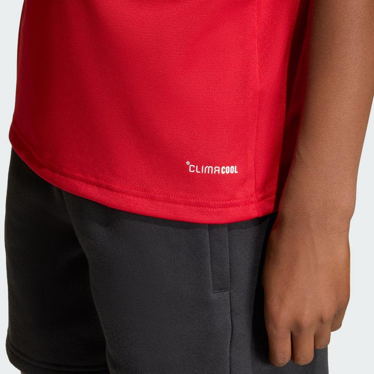 adidas adidas Entrada26 Kids Poloshirt T-Shirt Kinder - Team Power Red 2 / White - 1 | SportScheck