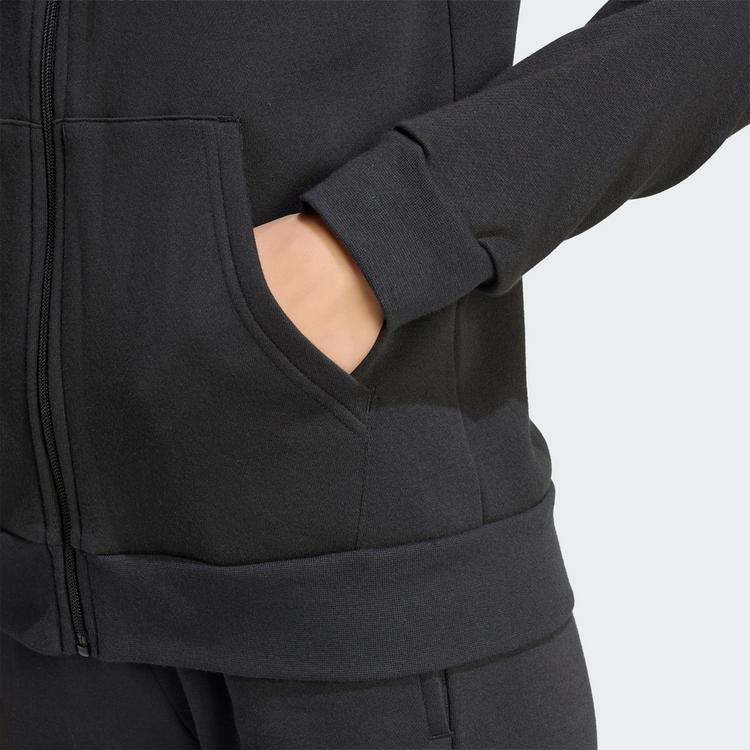 adidas adidas Entrada26 Kapuzenjacke Hoodie Damen - Black / White - 1 | SportScheck