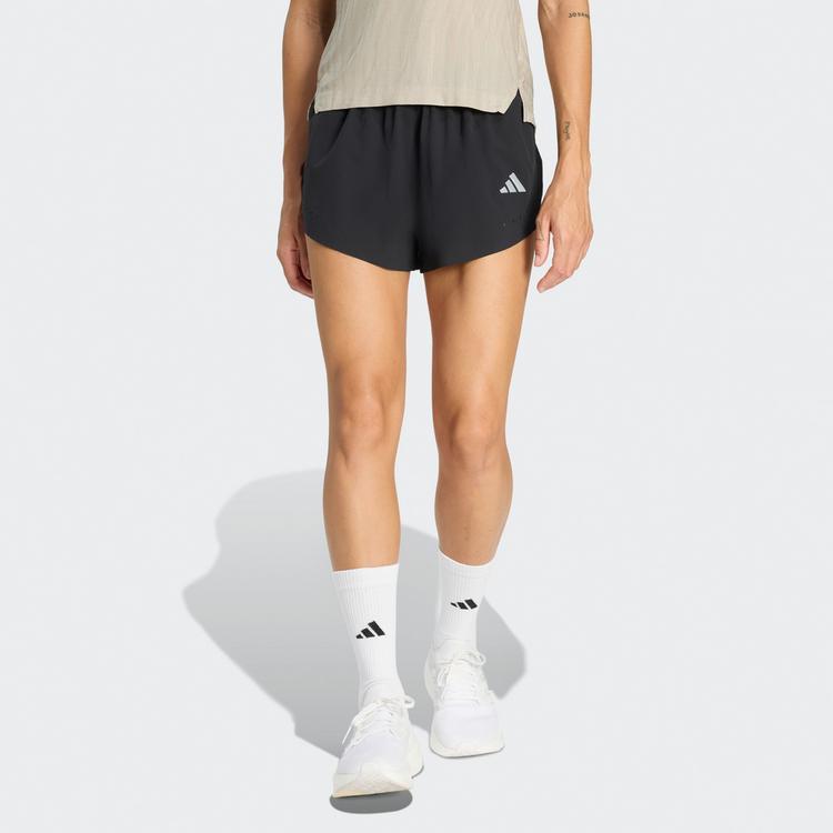 adidas adidas ADI365 Climacool+ 2-Taschen-Shorts Laufshorts Damen - Black - 0 | SportScheck