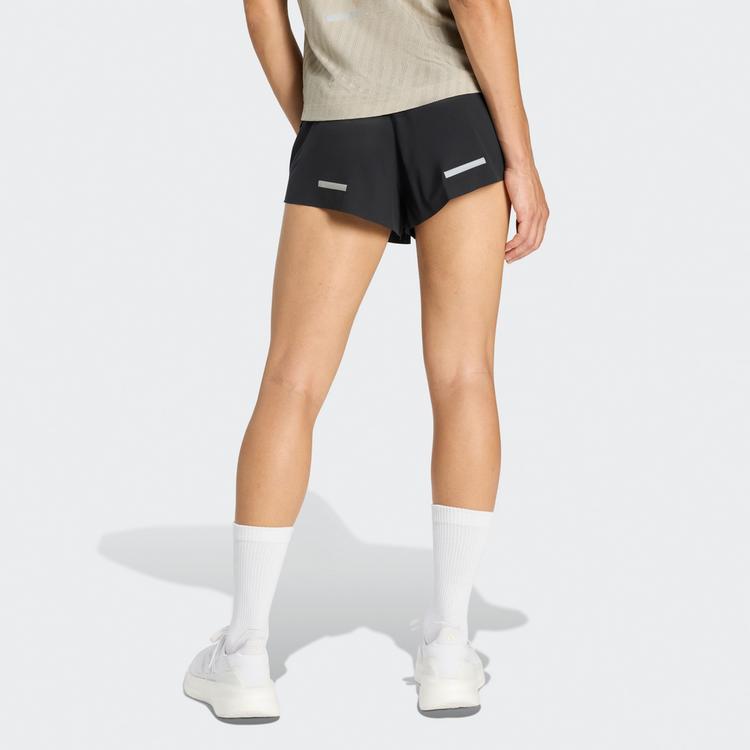 adidas adidas ADI365 Climacool+ 2-Taschen-Shorts Laufshorts Damen - Black - 1 | SportScheck