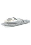 Ilse Jacobsen CHEERFUL16F Zehentrenner Damen - silver