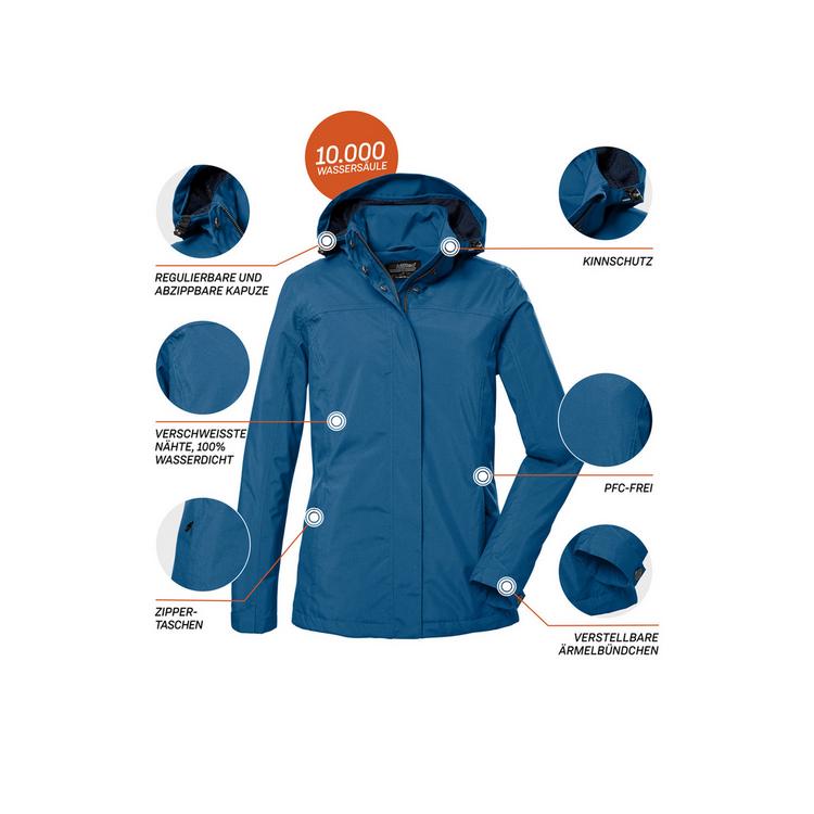 KILLTEC KILLTEC KOS 42 Softshelljacke Damen - Blau3010 - 3 | SportScheck
