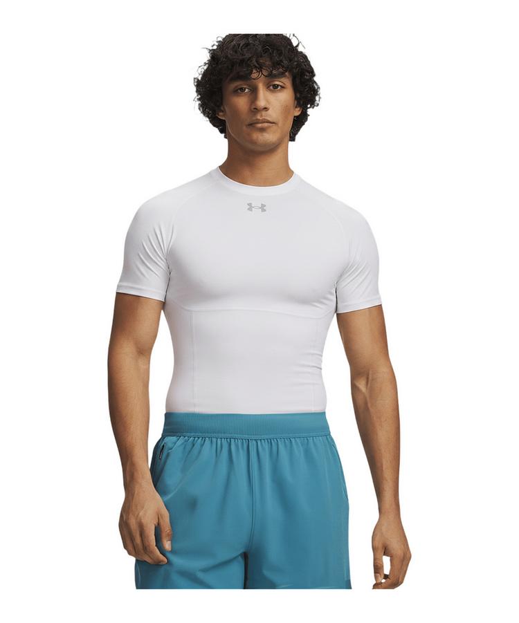 Under Armour Under Armour HG Elite Comp. T-Shirt Wei&szlig; Funktionsshirt Herren - weiss - 0 | SportScheck