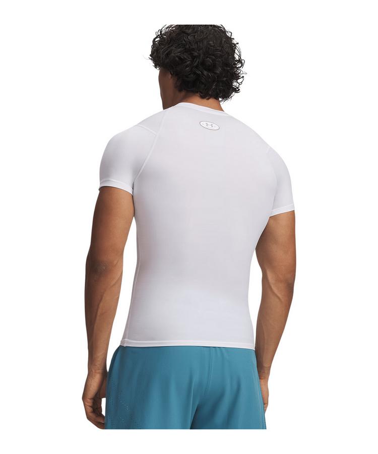 Under Armour Under Armour HG Elite Comp. T-Shirt Wei&szlig; Funktionsshirt Herren - weiss - 0 | SportScheck