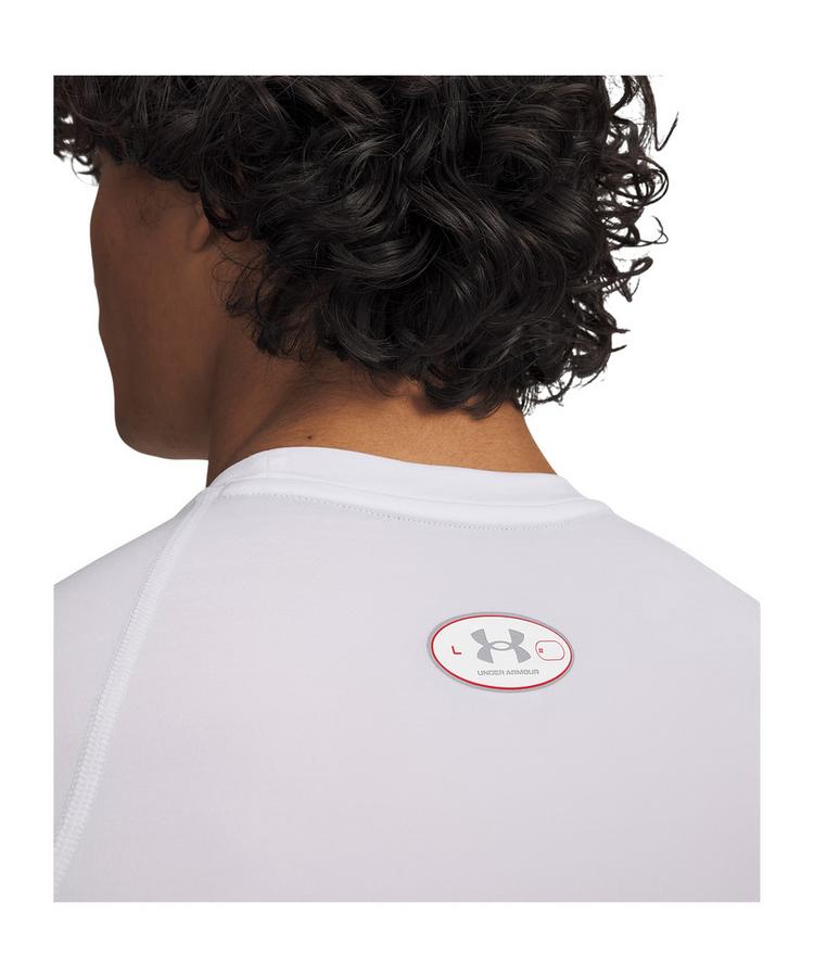 Under Armour Under Armour HG Elite Comp. T-Shirt Wei&szlig; Funktionsshirt Herren - weiss - 0 | SportScheck
