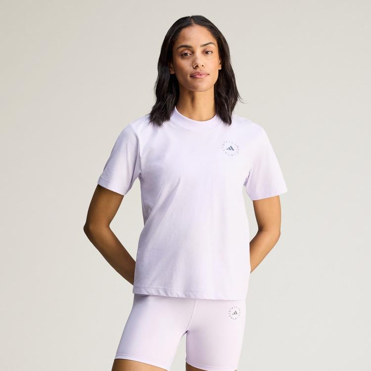 adidas adidas adidas by Stella McCartney TrueCasuals T-Shirt Damen - Purple Tint - 0 | SportScheck