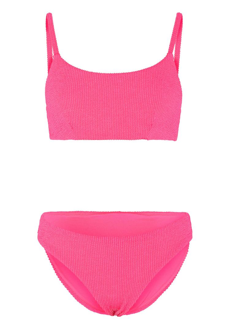 Chiemsee Chiemsee Bikini-Set in Smoke Fabric Bikini Set Damen - 16-2130 Knockout Pink - 0 | SportScheck