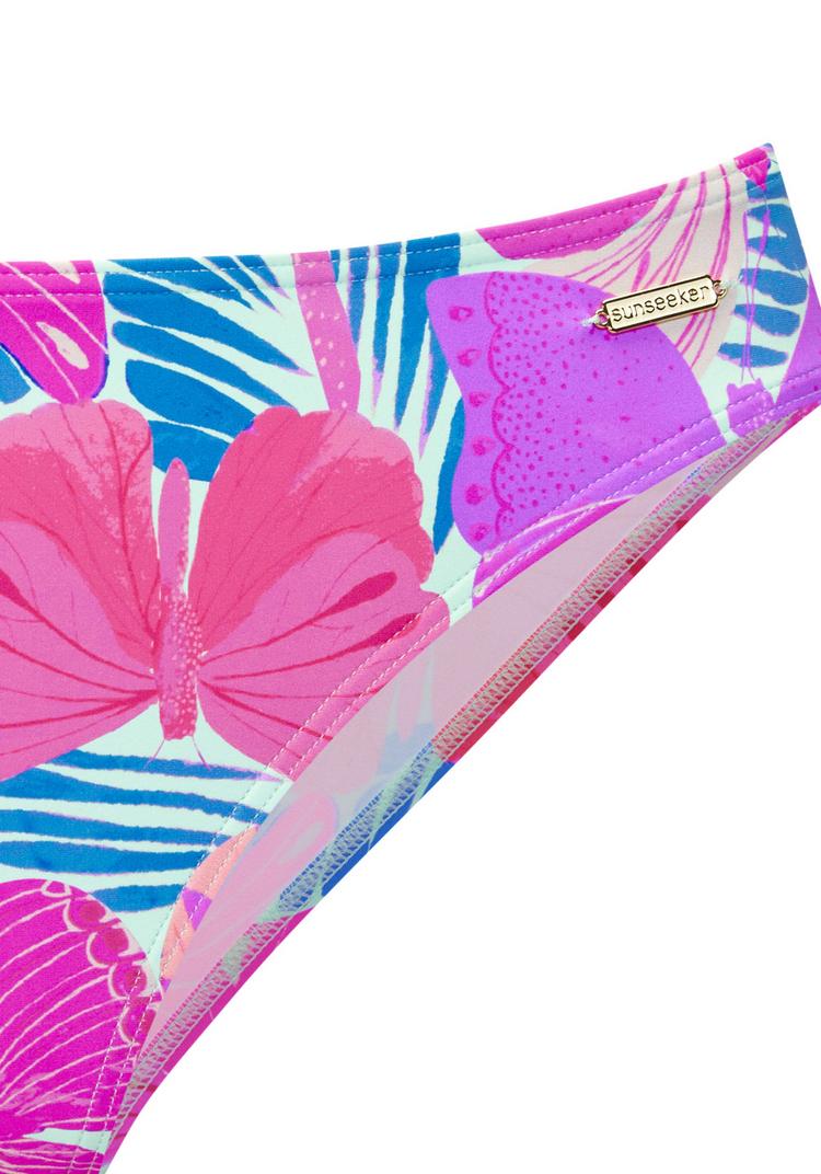 sunseeker sunseeker Bikini-Hose Bikini Hose Damen - pink-blau bedruckt - 0 | SportScheck