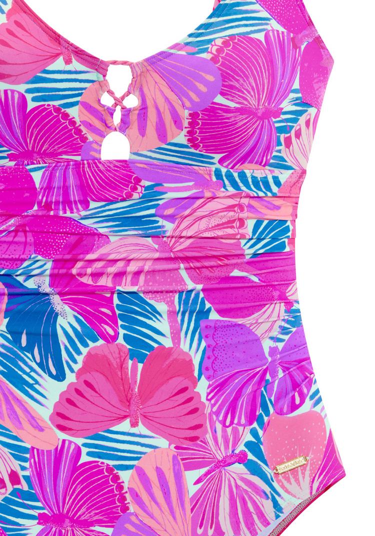 sunseeker sunseeker Badeanzug Badeanzug Damen - pink-blau bedruckt - 1 | SportScheck