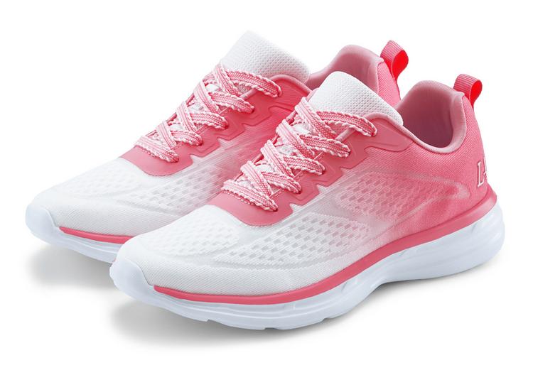 Lascana Lascana Sneaker Sneaker Damen - wei&szlig;/pink - 0 | SportScheck