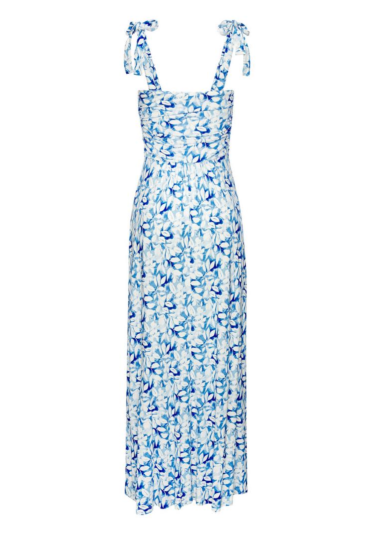 Vivance Vivance Maxikleid Maxikleid Damen - marine-creme bedruckt - 0 | SportScheck