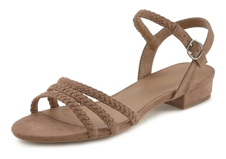 Lascana Lascana Sandale Sandalen Damen - taupe - 0 | SportScheck