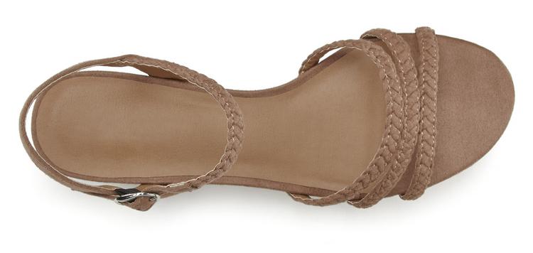 Lascana Lascana Sandale Sandalen Damen - taupe - 1 | SportScheck