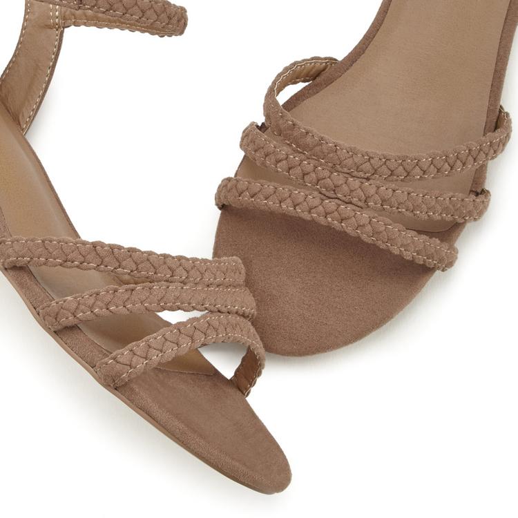 Lascana Lascana Sandale Sandalen Damen - taupe - 3 | SportScheck