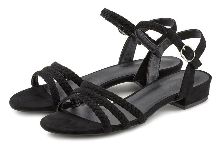 Lascana Lascana Sandale Sandalen Damen - schwarz - 1 | SportScheck