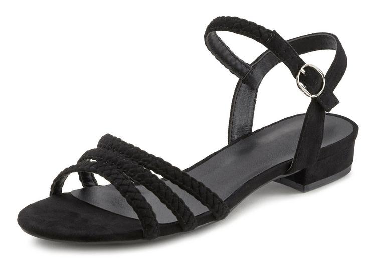 Lascana Lascana Sandale Sandalen Damen - schwarz - 4 | SportScheck