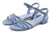 Lascana Sandale Sandalen Damen - hellblau
