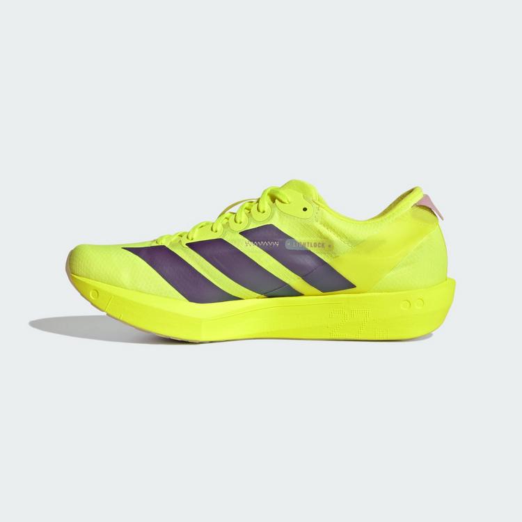 adidas adidas Adizero Adios 9 Laufschuh Laufschuhe Damen - Solar Yellow / Aurora Plum / Powder Plum - 5 | SportScheck