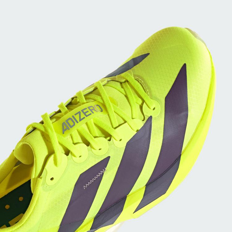 adidas adidas Adizero Adios 9 Laufschuh Laufschuhe Damen - Solar Yellow / Aurora Plum / Powder Plum - 6 | SportScheck