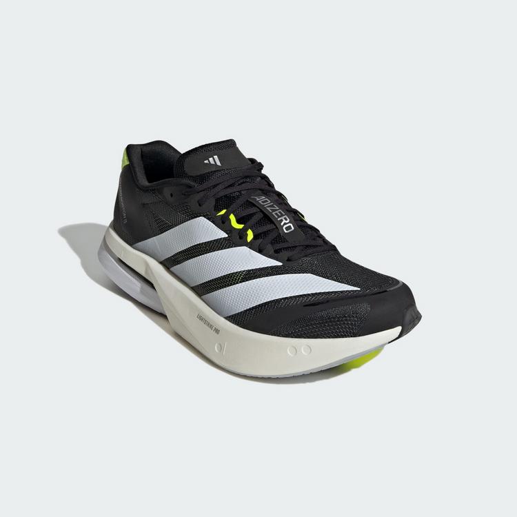 adidas adidas Adizero Boston&nbsp;13 Schuh Laufschuhe Herren - Core Black / Cloud White / Solar Yellow - 3 | SportScheck