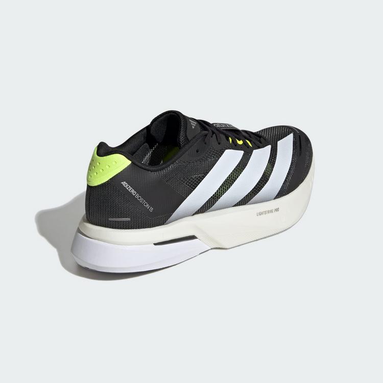 adidas adidas Adizero Boston&nbsp;13 Schuh Laufschuhe Herren - Core Black / Cloud White / Solar Yellow - 4 | SportScheck