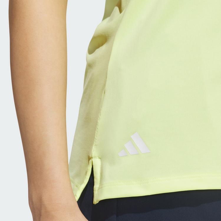 adidas adidas Ultimate365 Solid kurz&auml;rmliges Poloshirt Funktionsshirt Damen - Frozen Lemon - 1 | SportScheck