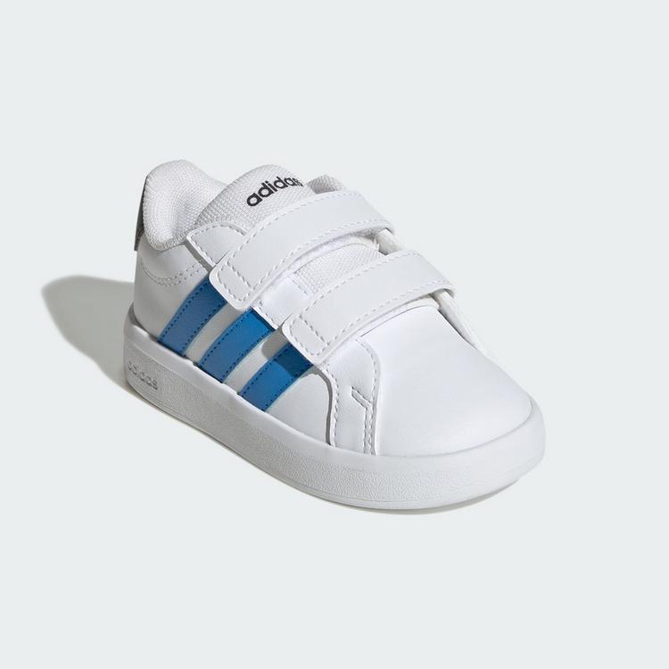 adidas adidas GRAND COURT 3.0 KIDS SCHUH Sneaker Kinder - Cloud White / Lucid Ray Blue / Aurora Onix - 3 | SportScheck