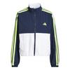 adidas Beyond The Course Colorblock Twistweave Trainingsjacke Damen - Collegiate Navy / White