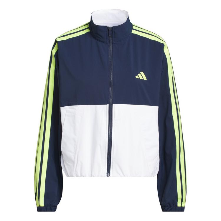 adidas adidas Beyond The Course Colorblock Twistweave Trainingsjacke Damen - Collegiate Navy / White - 0 | SportScheck