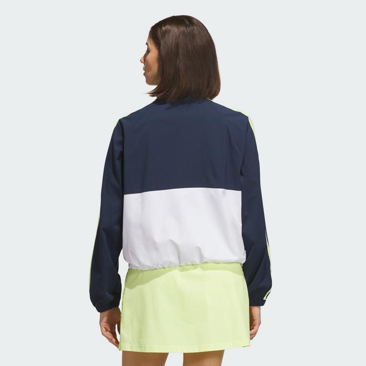 adidas adidas Beyond The Course Colorblock Twistweave Trainingsjacke Damen - Collegiate Navy / White - 1 | SportScheck