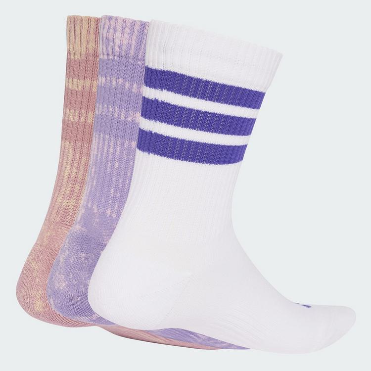 adidas adidas Stonewash Crew Socken, 3 Paar Socken - Magic Lilac / Magic Mauve / White / Pure Purple - 0 | SportScheck