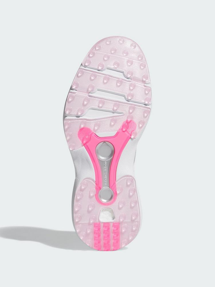 adidas adidas MC70 SPIKELESS GOLFSCHUH Multifunktionsschuhe Damen - Cloud White / Silver Metallic / Lucid Pink - 2 | SportScheck