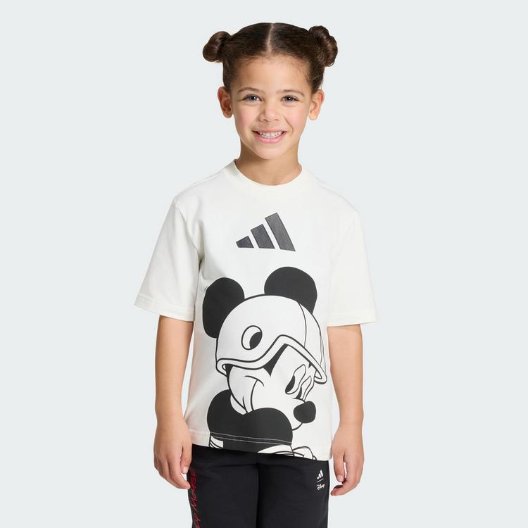 adidas adidas ADIDAS DISNEY MICKY MAUS T-SHIRT T-Shirt Kinder - Off White / Black - 0 | SportScheck