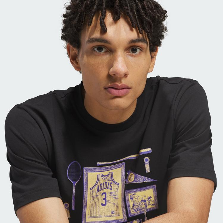 adidas adidas Sports Bar Memorabilia Grafik T-Shirt T-Shirt Herren - Black - 0 | SportScheck