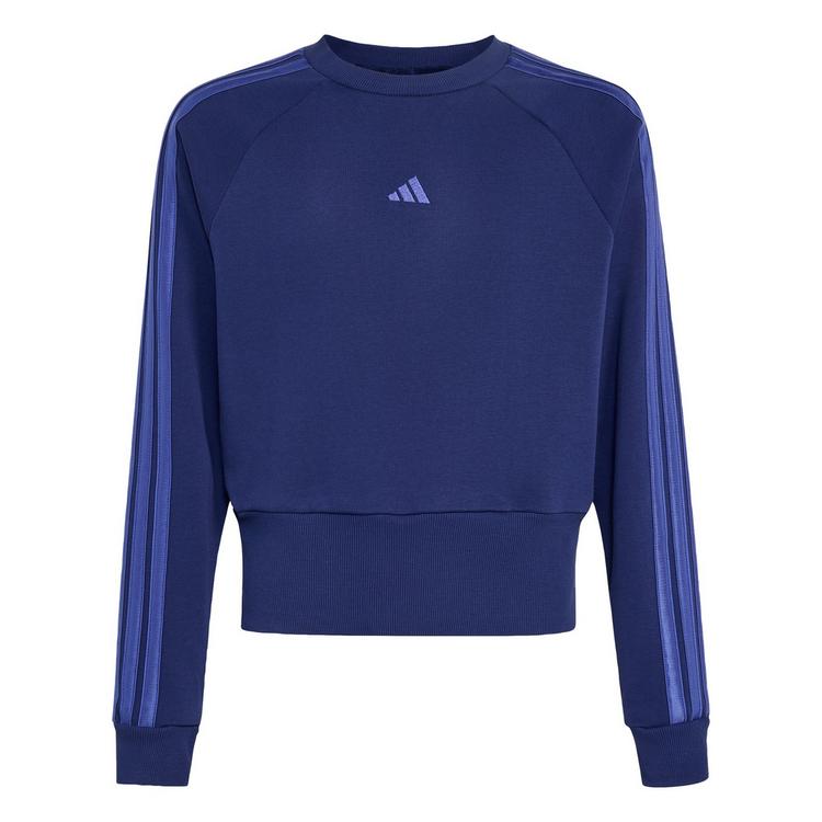 adidas adidas SATIN SWEATSHIRT Sweatshirt Kinder - Dark Blue / Dual Indigo - 0 | SportScheck