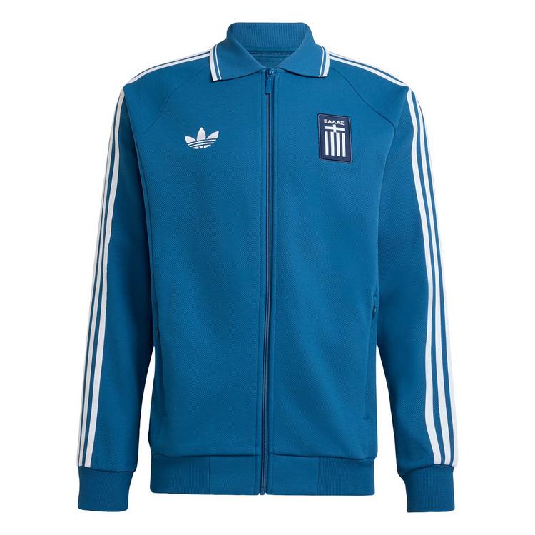 adidas adidas Griechenland Anthem Ausw&auml;rtsjacke Trainingsanzug Herren - Dusky Petrol - 0 | SportScheck