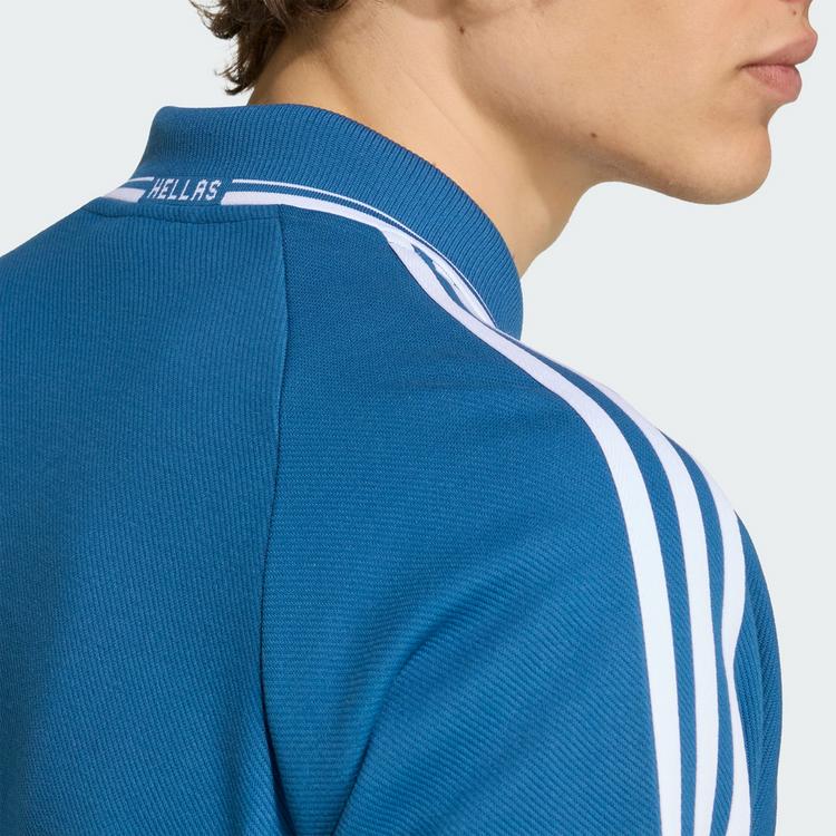 adidas adidas Griechenland Anthem Ausw&auml;rtsjacke Trainingsanzug Herren - Dusky Petrol - 1 | SportScheck