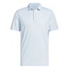 adidas ULTIMATE365 JACQUARD-POLOSHIRT Funktionsshirt Herren - Crystal Sky